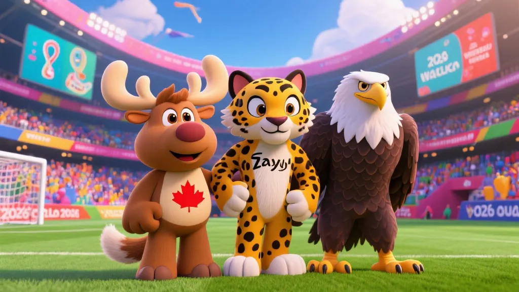 揭秘2026世界杯吉祥物：Maple、Zayu与Clutch背后的文化密码与狂欢寓意